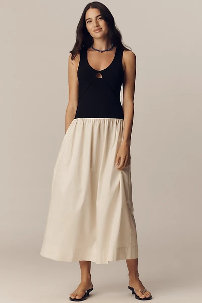 Rails Raquel Sleeveless Scoop-Neck Knit Midi Dress
