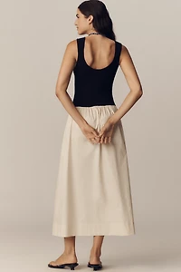 Rails Raquel Sleeveless Scoop-Neck Knit Midi Dress