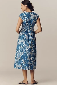 Rails Roxanne Sleeveless V-Neck Midi Dress