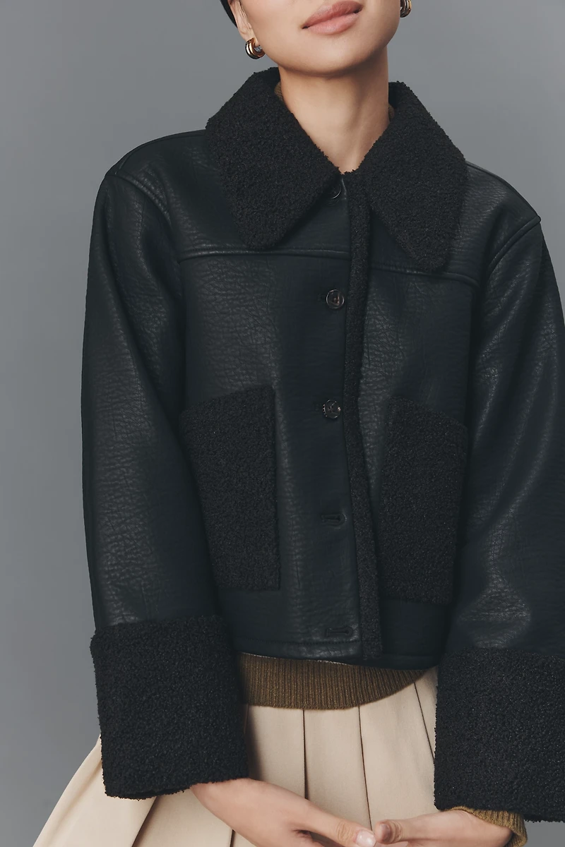 Rails Dria Faux-Leather Jacket