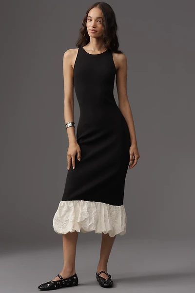 Rails Cheryl Sleeveless Knit Bubble Midi Dress