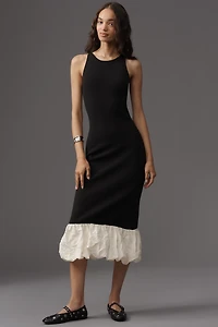Rails Cheryl Sleeveless Knit Bubble Midi Dress