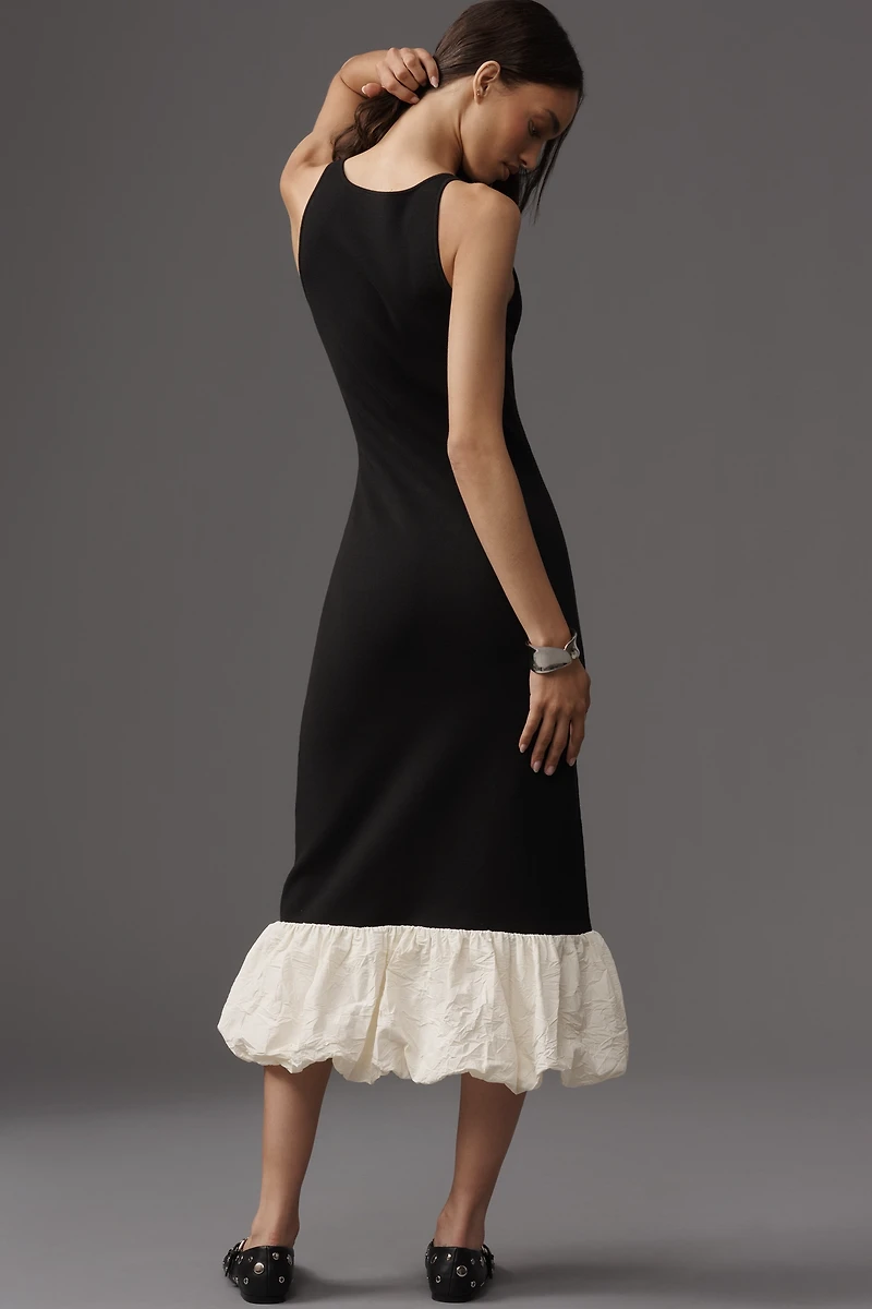 Rails Cheryl Sleeveless Knit Bubble Midi Dress
