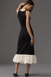 Rails Cheryl Sleeveless Knit Bubble Midi Dress