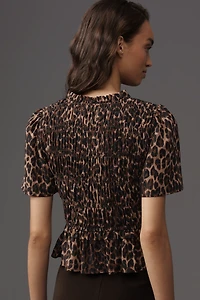 Rails Portia Short-Sleeve V-Neck Blouse