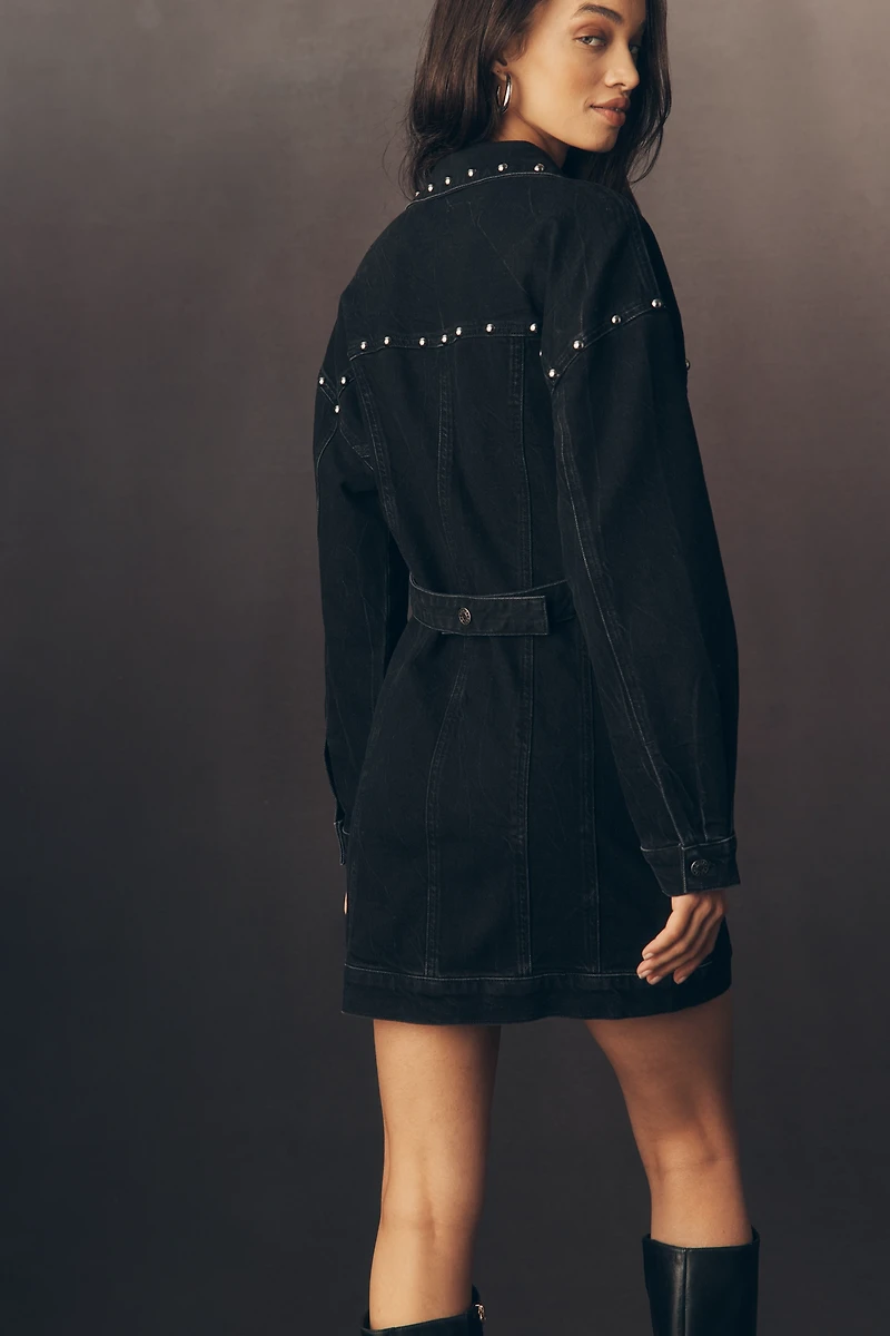 Rails Ladera Studded Denim Mini Dress