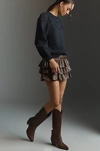 Rails Isles Crew-Neck Lace Pullover