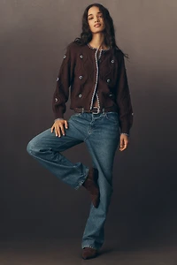 Rails Laurie Crew-Neck Long-Sleeve Cardigan Sweater