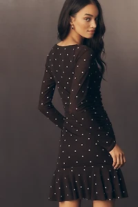 Rails Celano Long-Sleeve Knit Mini Dress