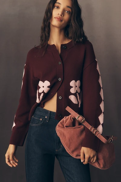 Rails Mavie Crew-Neck Cardigan Sweater