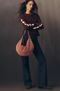 Rails Mavie Crew-Neck Cardigan Sweater