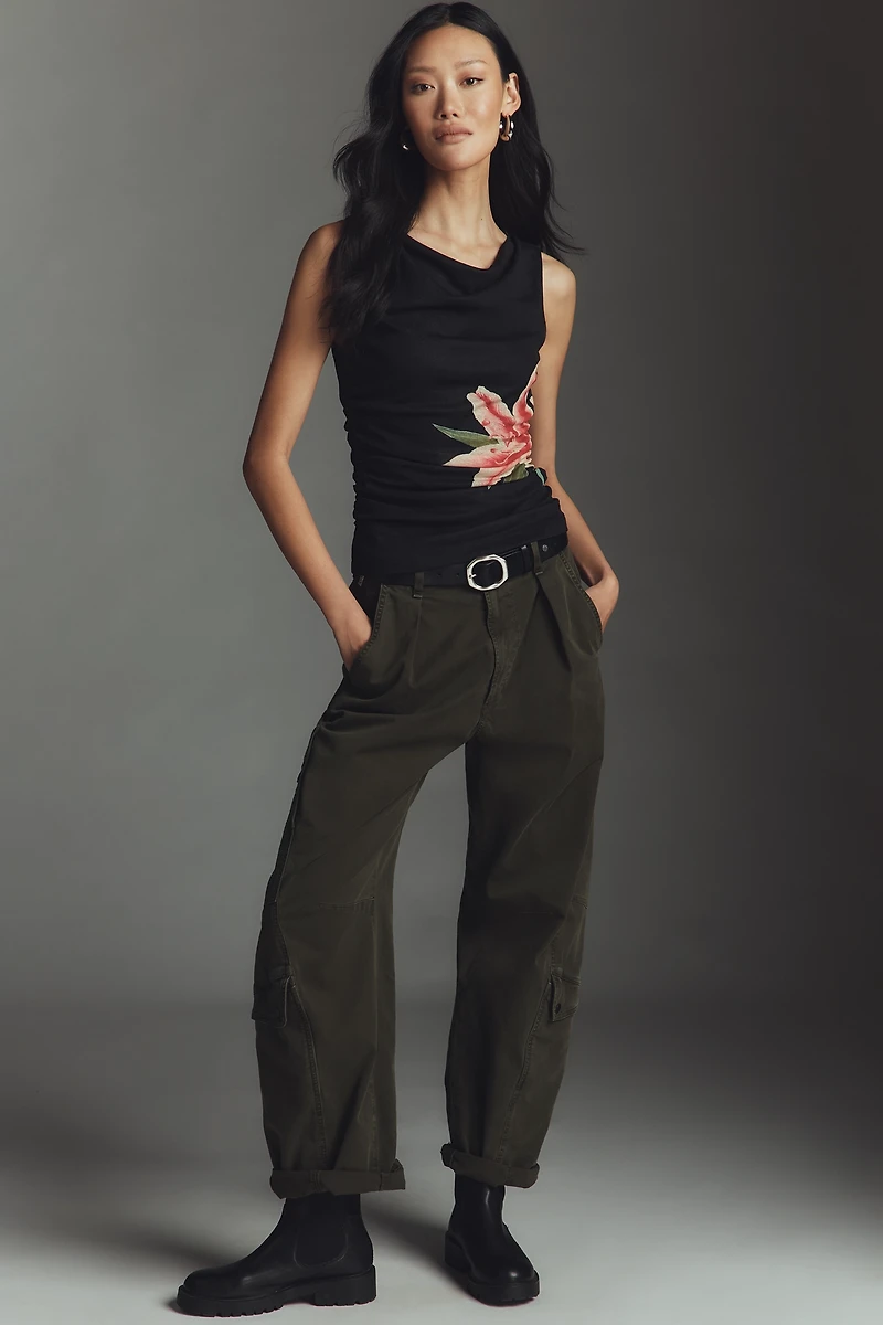 Rails Fete Ruched Knit Tank