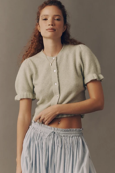 Rails Lora Wool Blend Short-Sleeve Sweater