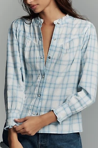 Rails Alanna Cotton Buttondown Shirt