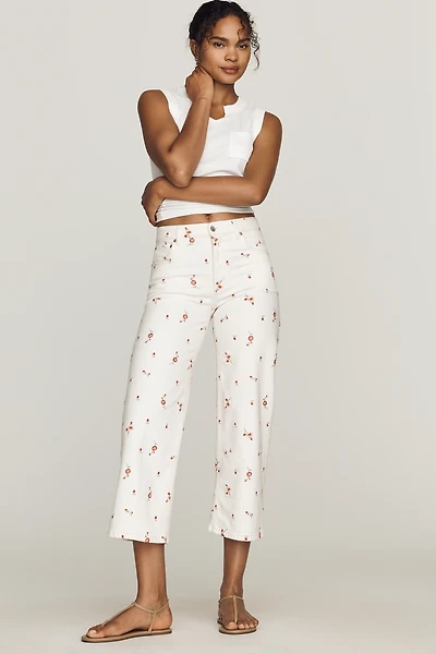 Rails Getty Floral Crop Jeans