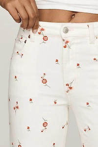 Rails Getty Floral Crop Jeans