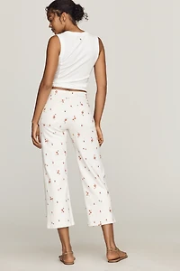Rails Getty Floral Crop Jeans