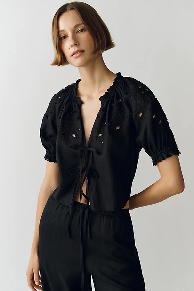 Rails Lizbeth Linen Blouse
