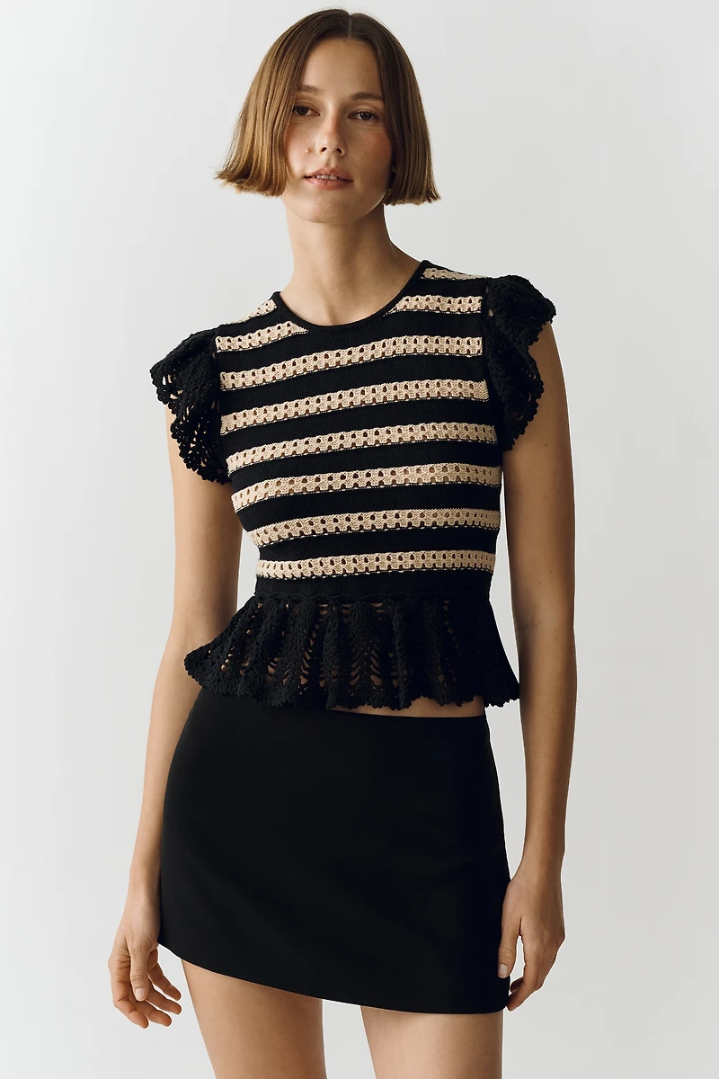Rails Coen Peplum Sweater