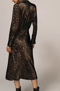 Rails Jazlyn Long-Sleeve Midi Shirt Dress