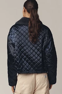 MOTHER Army Brat Quilted Jacket