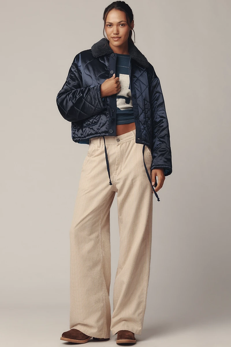 MOTHER Army Brat Quilted Jacket