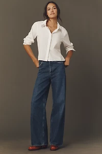 MOTHER The Honor Embellished Buttondown Shirt