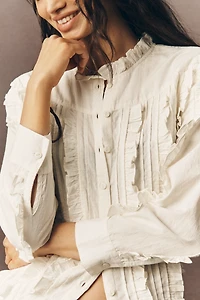 MOTHER the Shakespeare Park Buttondown Blouse