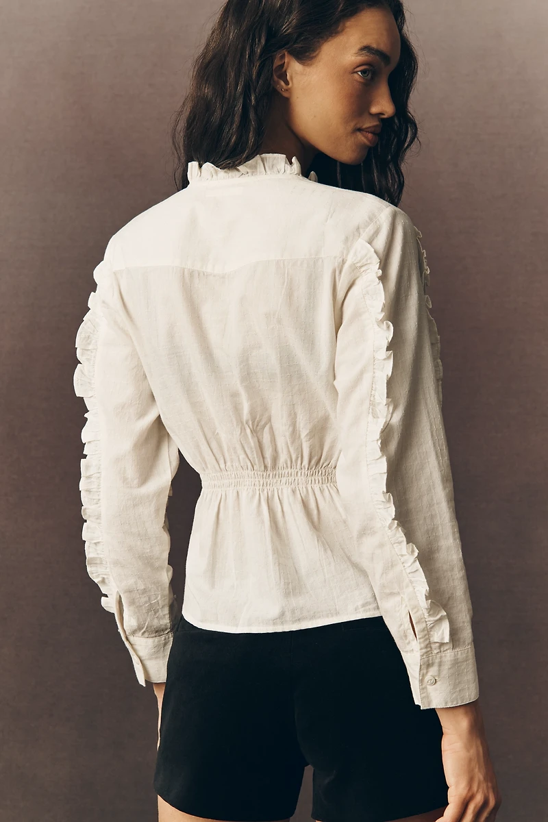 MOTHER the Shakespeare Park Buttondown Blouse