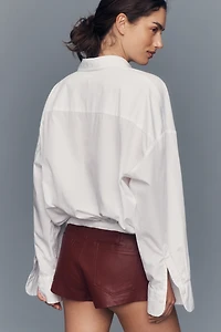 MOTHER The Scrunchie Frenchie Buttondown Shirt