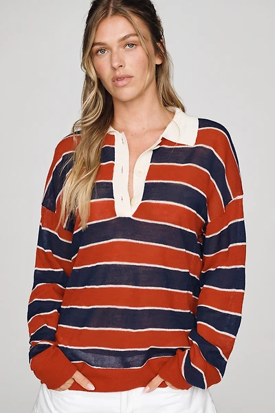 MOTHER The Biggie Raquette Wool Sweater