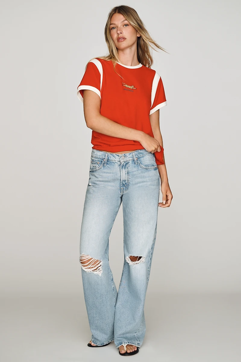 MOTHER The Boxy Goodie 100% Cotton Tee