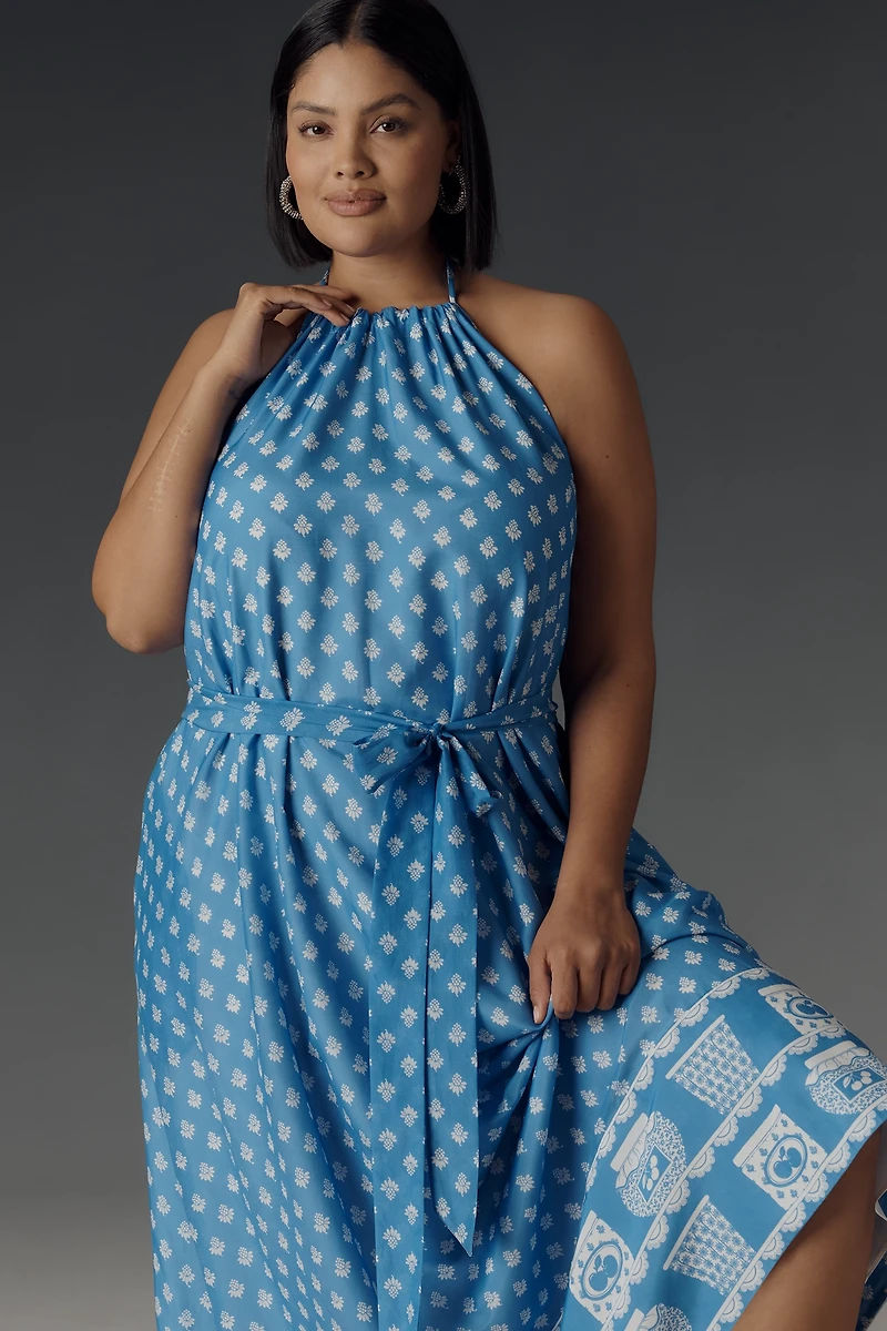 Rachel Antonoff Rainey Halter Maxi Dress