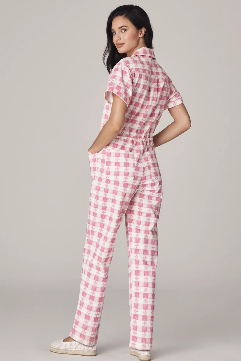 Rachel Antonoff Matthew Short-Sleeve Jumpsuit