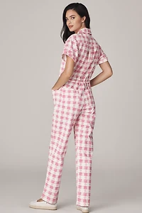 Rachel Antonoff Matthew Short-Sleeve Jumpsuit