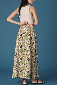 Rachel Antonoff Benny Maxi Wrap Skirt