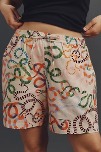 Rachel Antonoff x Anthropologie Timmy Linen Blend Shorts