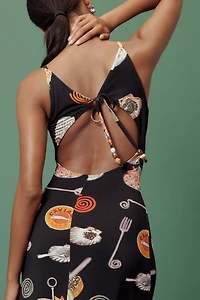 Lisa Says Gah Maya Sleeveless Midi Dress