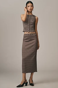 Lisa Says Gah Sammy Knit Midi Skirt