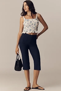 Lisa Says Gah Linen-Cotton Tank Top