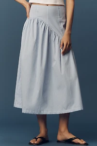 Lisa Says Gah Maeve Cotton Midi Skirt