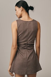 Lisa Says Gah Cindy Gingham Mini Dress