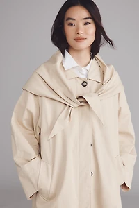 Lisa Says Gah Olson Trench Coat