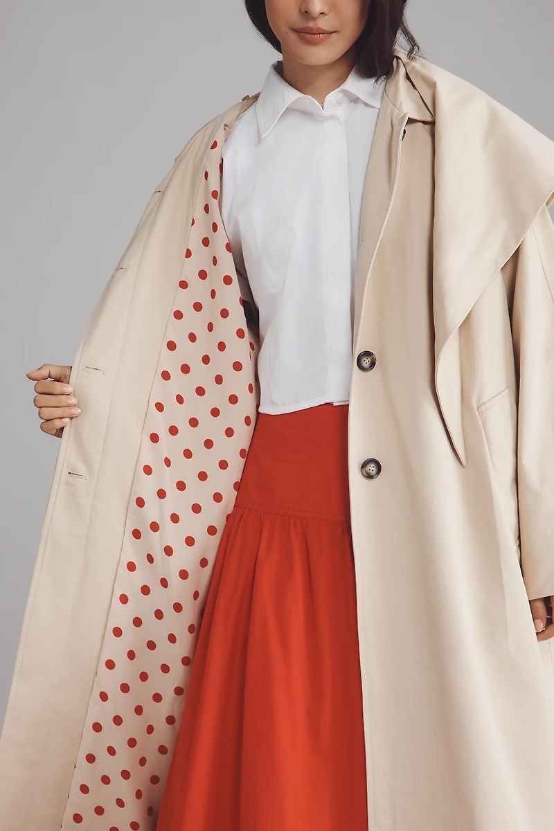 Lisa Says Gah Olson Trench Coat