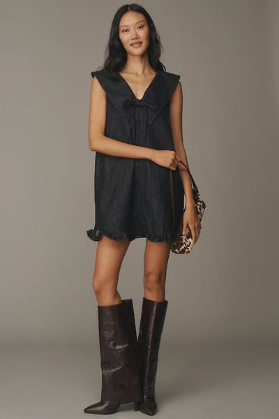 Lisa Says Gah Jenny Denim Mini Dress