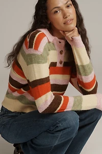 Lisa Says Gah Alaia Polo Sweater