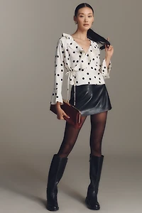 Lisa Says Gah Ricki Long-Sleeve Wrap Top