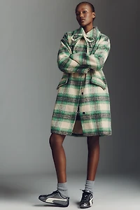 Lisa Says Gah Chelsea Plaid Coat