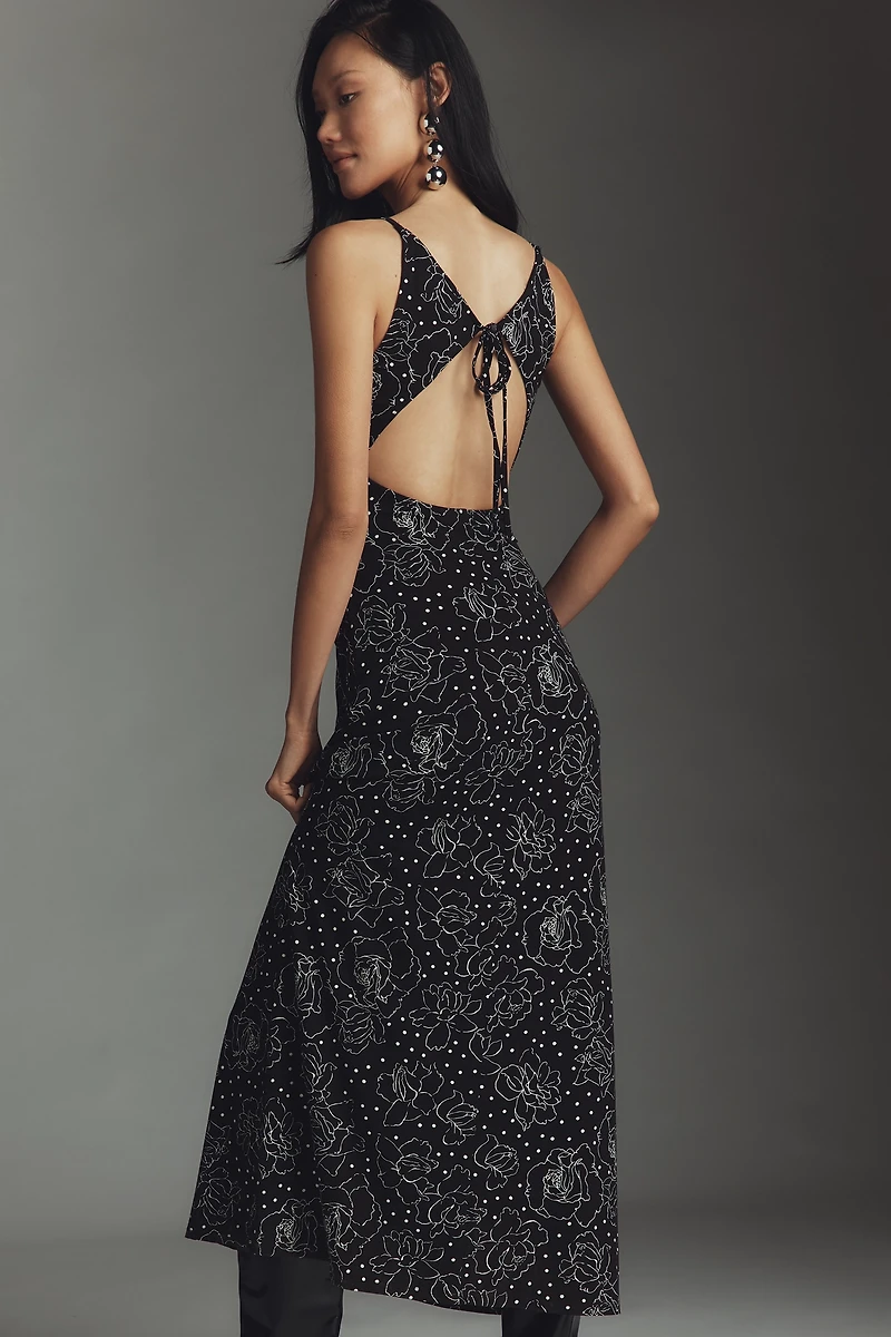 Lisa Says Gah Maya Sleeveless Open-Back Maxi Dress