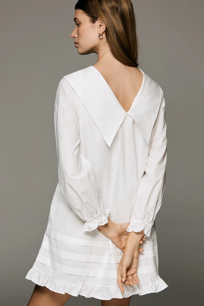 Lisa Says Gah Leigh Long-Sleeve Mini Swing Dress